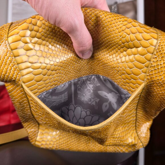 Brighton Yellow adjustable shoulder Sprite Marygold Purse E409957 - Picture 14 of 16